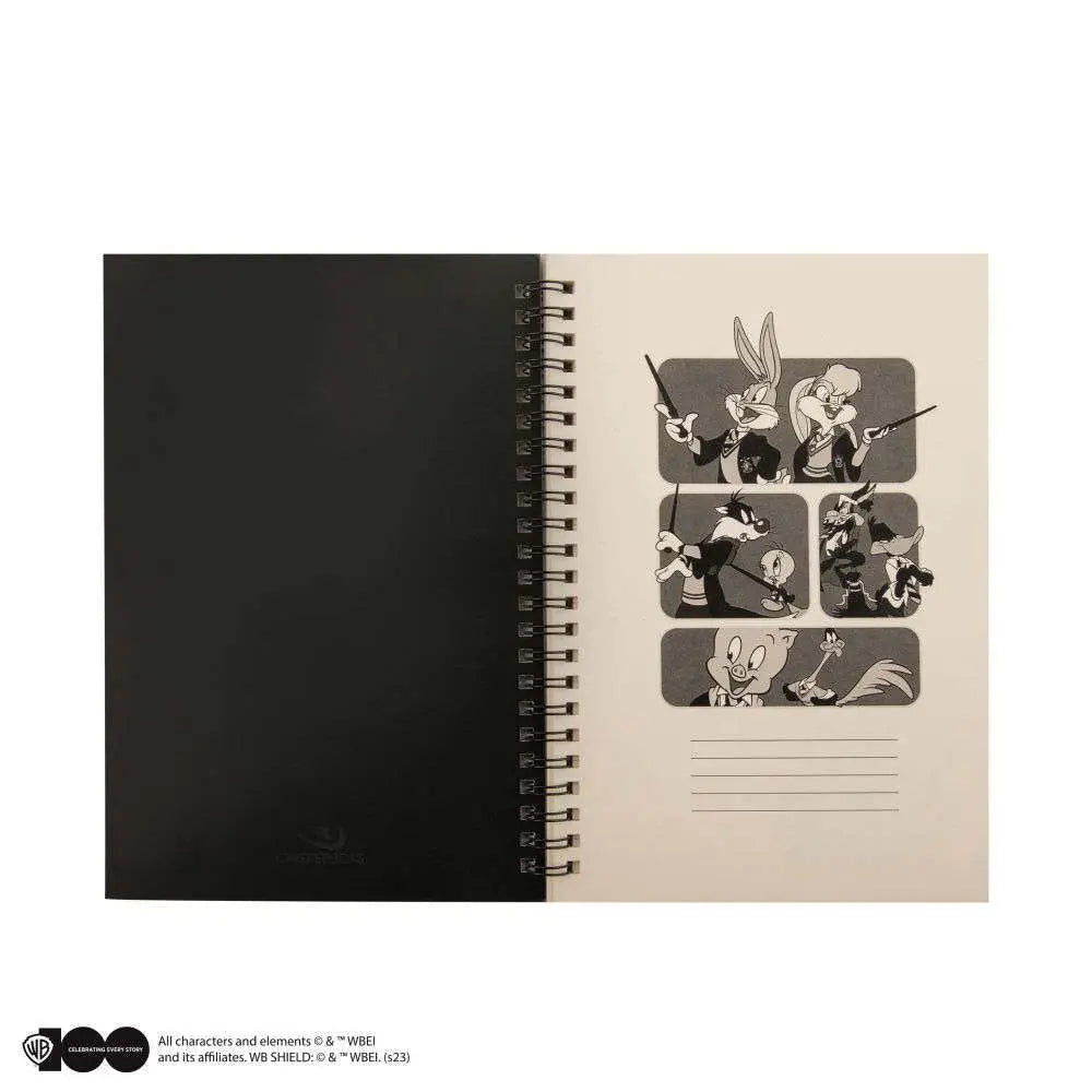 LOONEY TUNES HOGWARTS HOUSES NOTEBOOK
