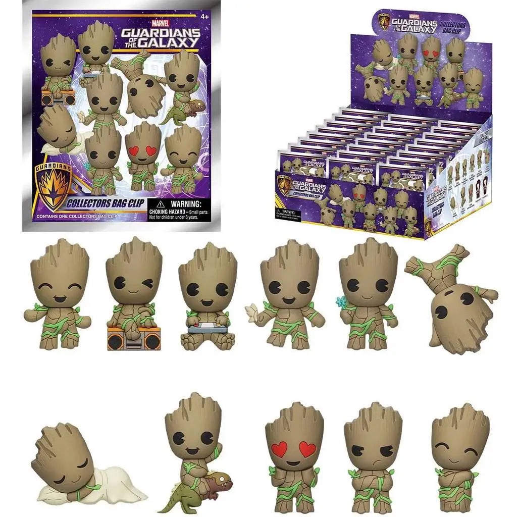 GROOT BAG CLIP BLIND BOX DISPLAY (24)