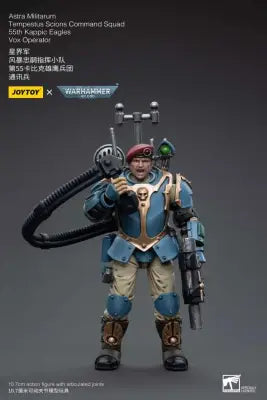 WH40K ASTRA MILITARUM TEMPESTUS SCIONS COMMAND SQUAD 55TH KAPPIC EAGLES VOX OPERATOR