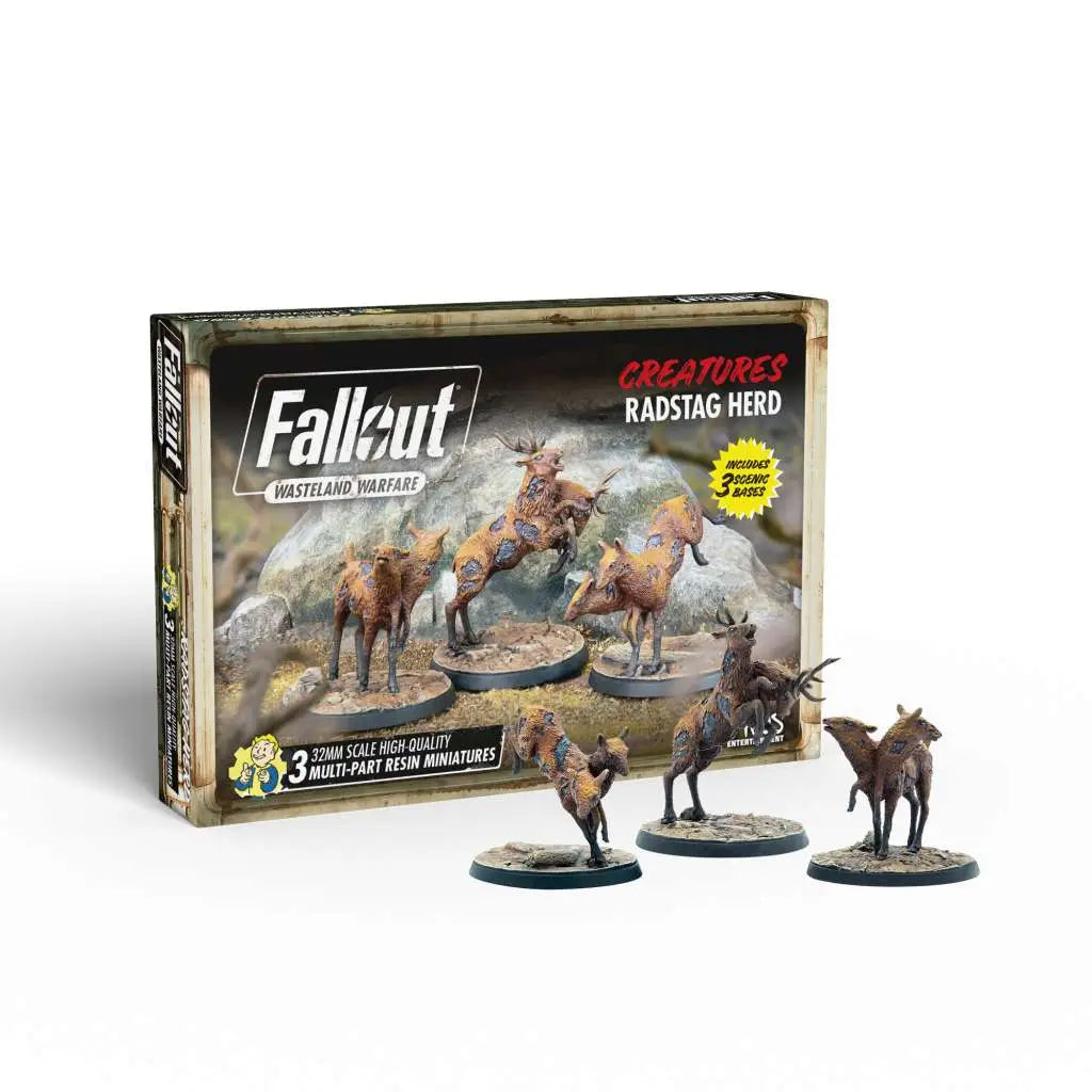 FALLOUT WW CREATURES RADSTAG HERD
