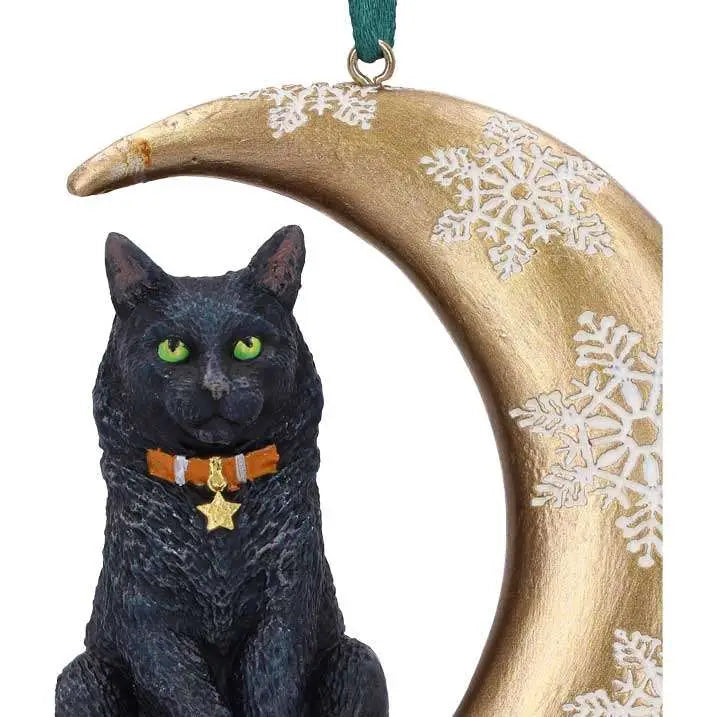 CAT MOON HANGING ORNAMENT