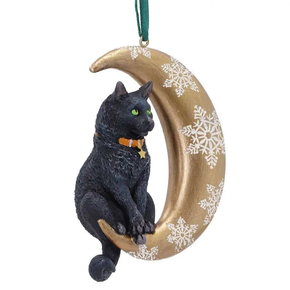 CAT MOON HANGING ORNAMENT