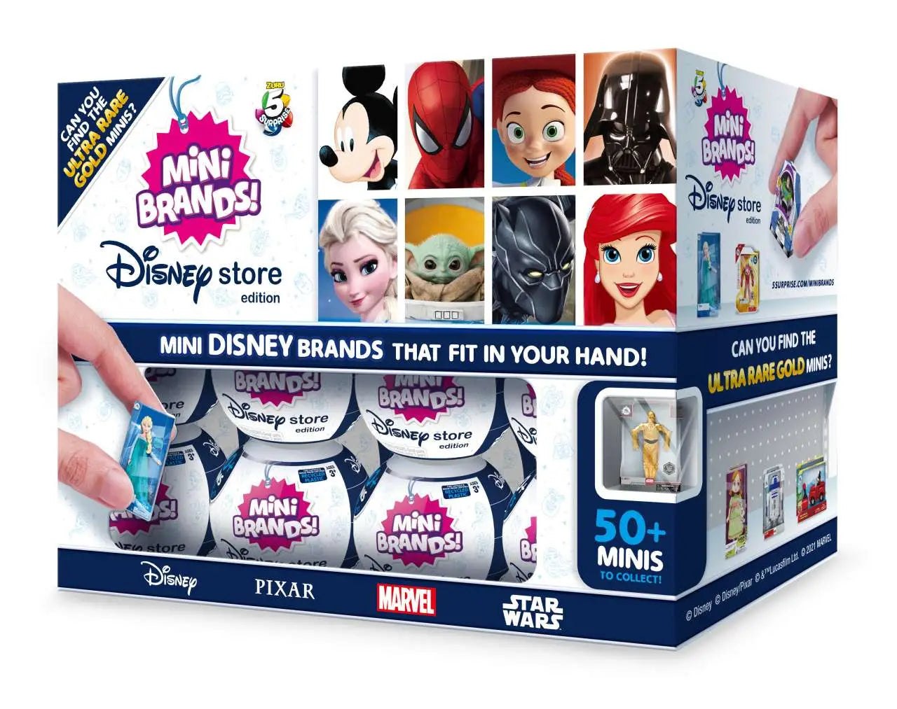 DISNEY STORE 5 SURPRISE MINI BRANDS display (24)