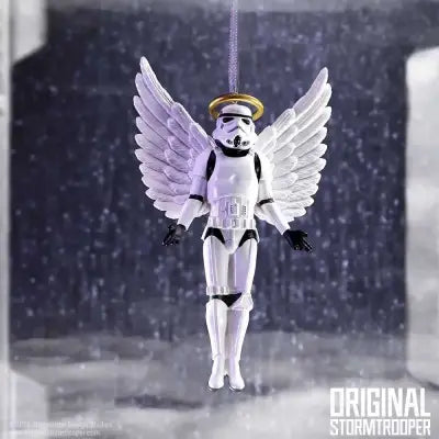 STORMTROOPER FOR HEAVEN'S SAKE HANGING ORNAMENT