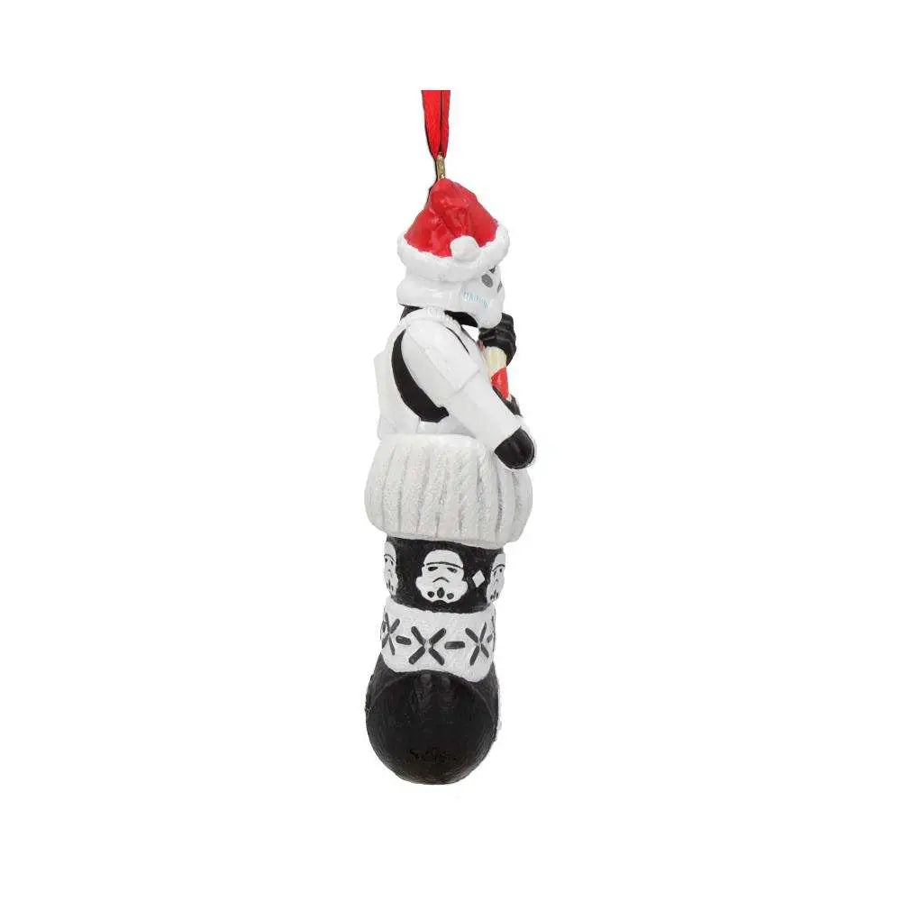STORMTROOPER IN STOCKING HANGING ORNAMENT