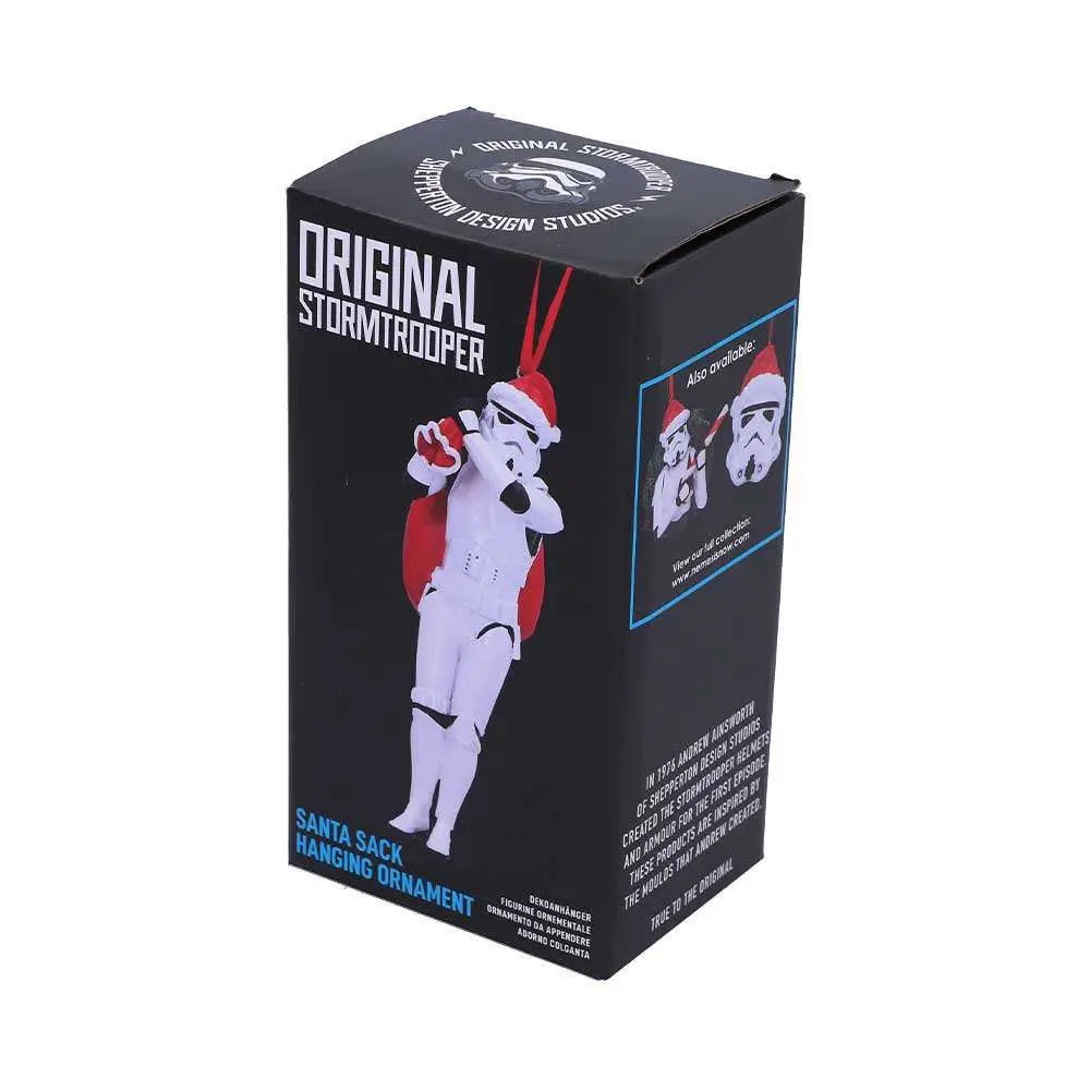 STORMTROOPER SANTA SACK HANGING ORNAMENT