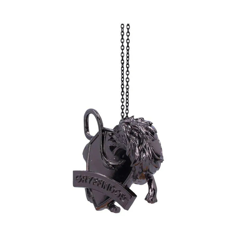 HARRY POTTER GRYFFINDOR CREST SILVER HANGING ORNAMENT