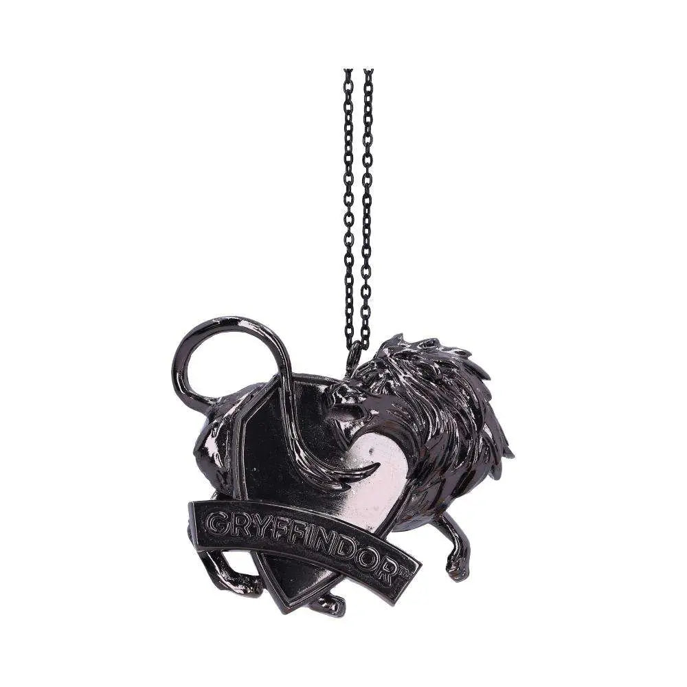 HARRY POTTER GRYFFINDOR CREST SILVER HANGING ORNAMENT