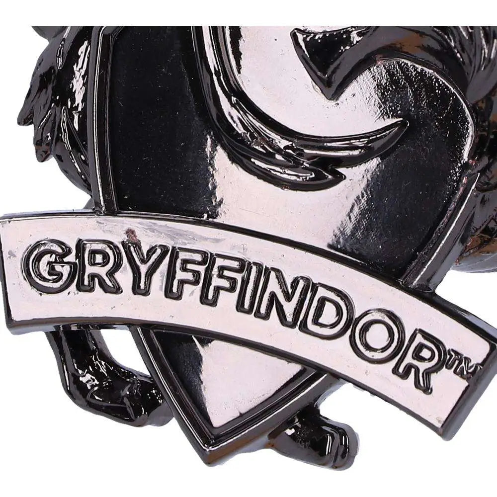 HARRY POTTER GRYFFINDOR CREST SILVER HANGING ORNAMENT