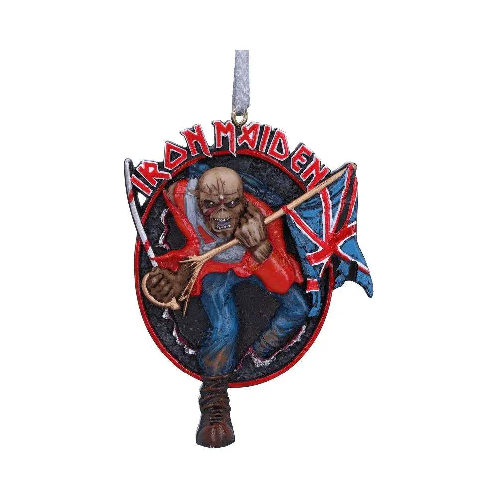 IRON MAIDEN THE TROOPER HANGING ORNAMENT