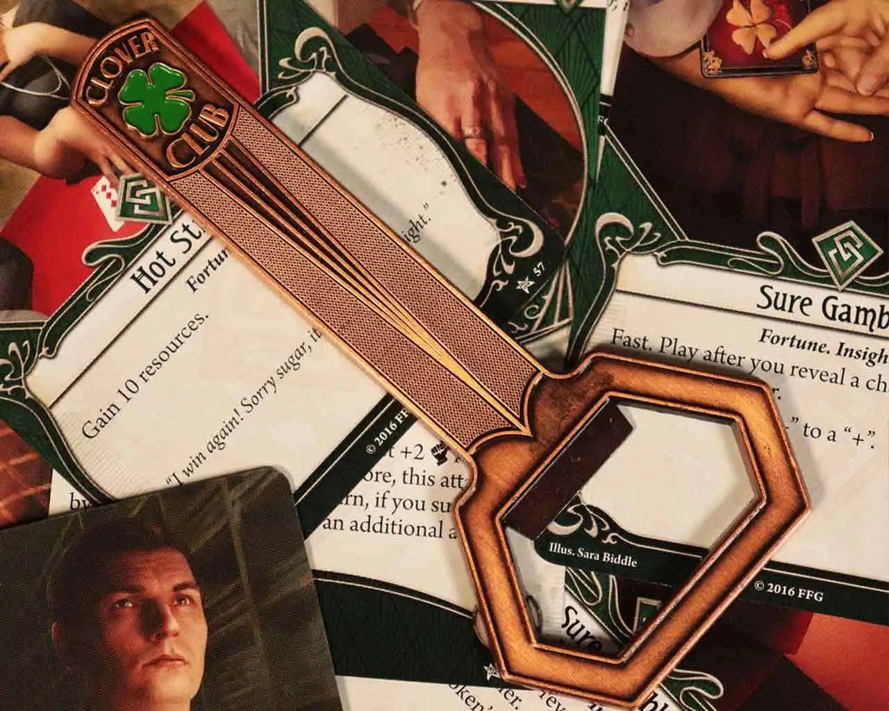 Arkham Horror - Clover Club Bottle Opener