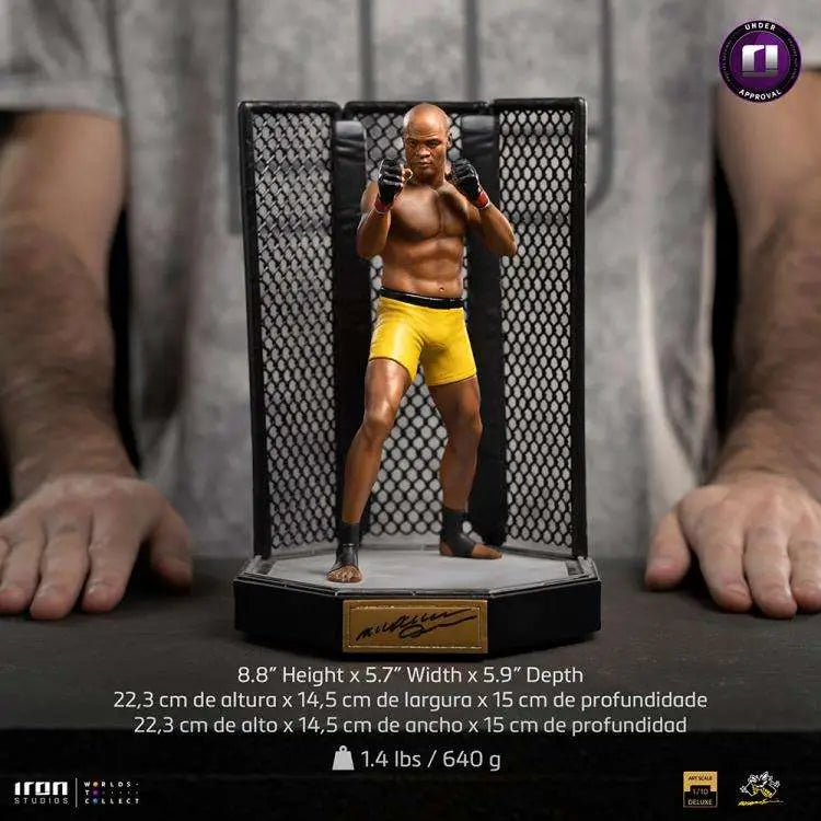 ANDRESON SILVA SIGNED DLX 1/10 STATUE