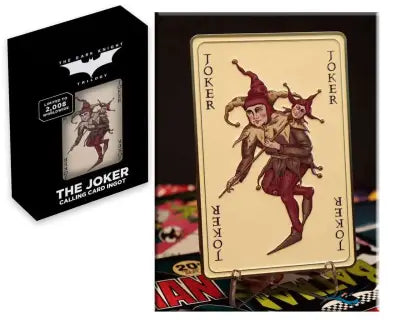 Batman Begins - Joker's Card - Limited Edition Ingot