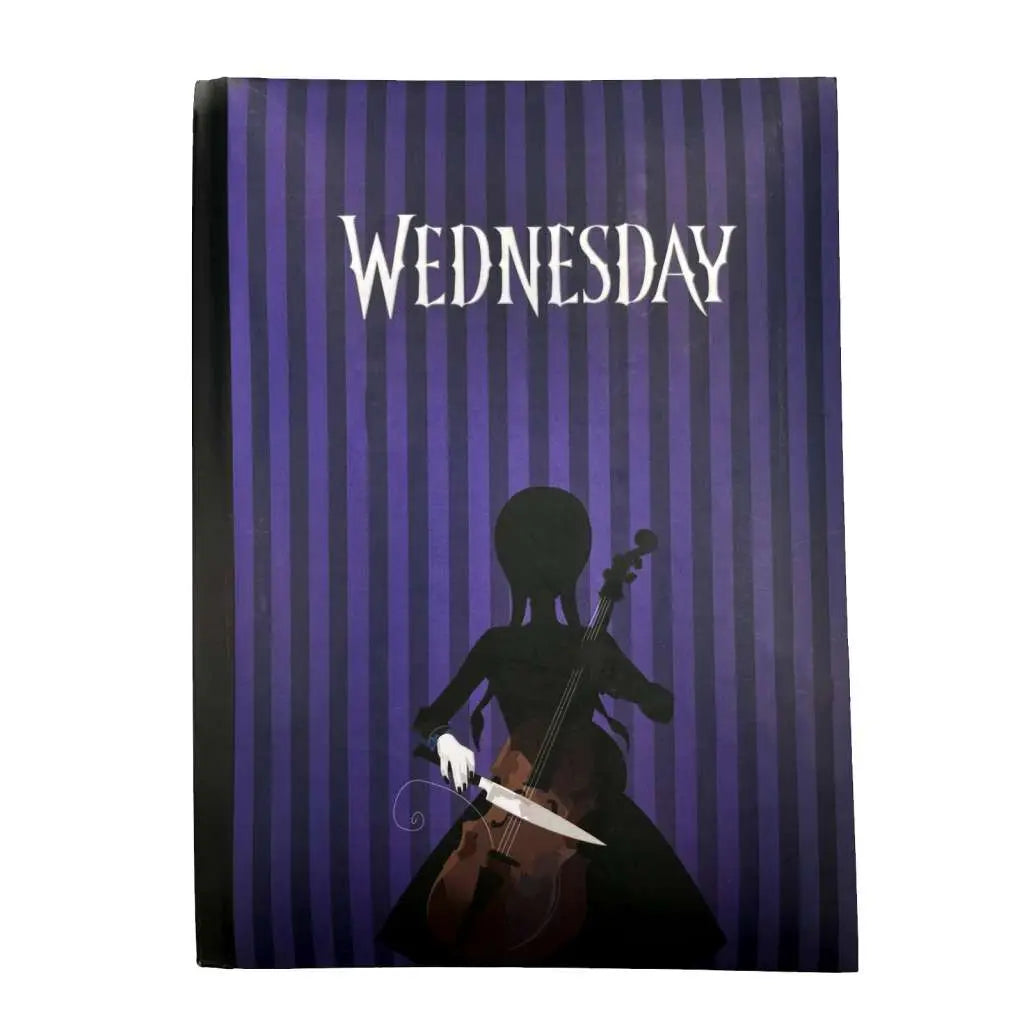 WEDNESDAY CLASSIC NOTEBOOK WITH LIGHT