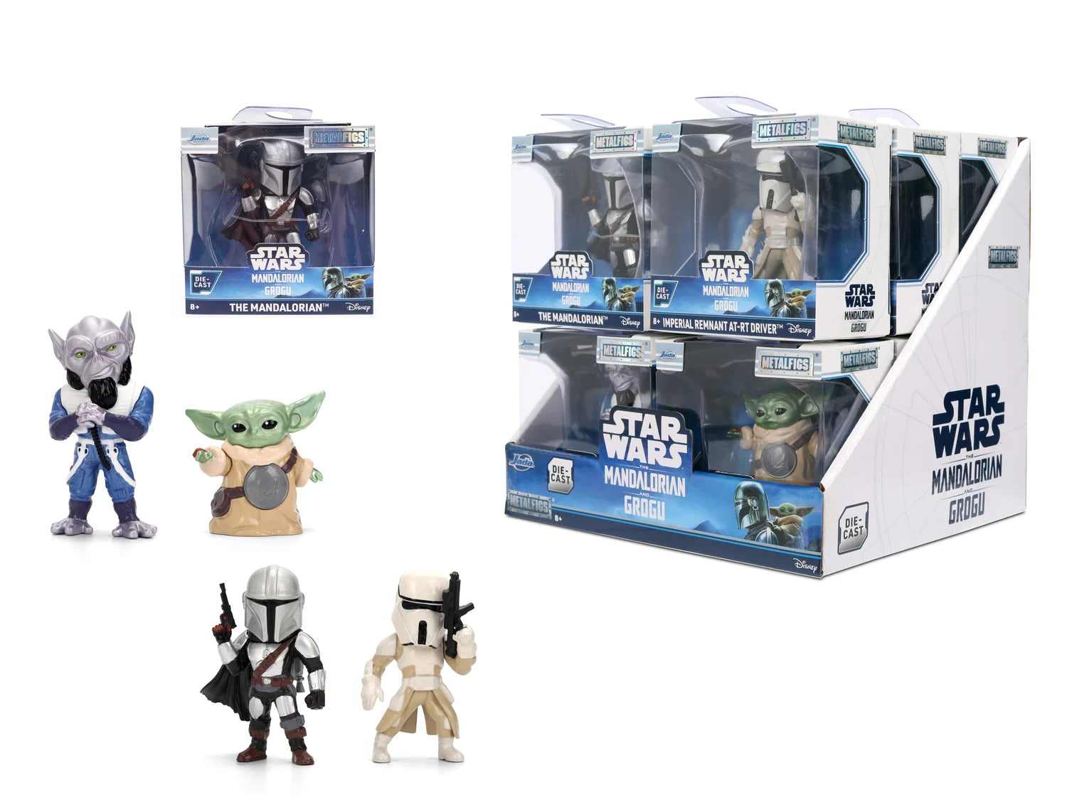 STAR WARS - Display of 2,5" Figures - 4 Modèles - 12pc - Wave 2