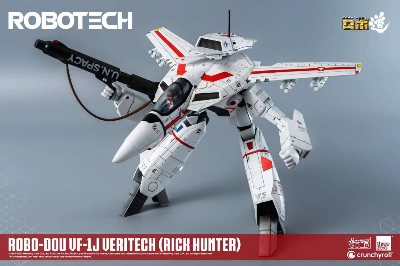 ROBOTECH ROBO-DOU VF-1J (VERITECH) RICK HUNTER FIGURE
