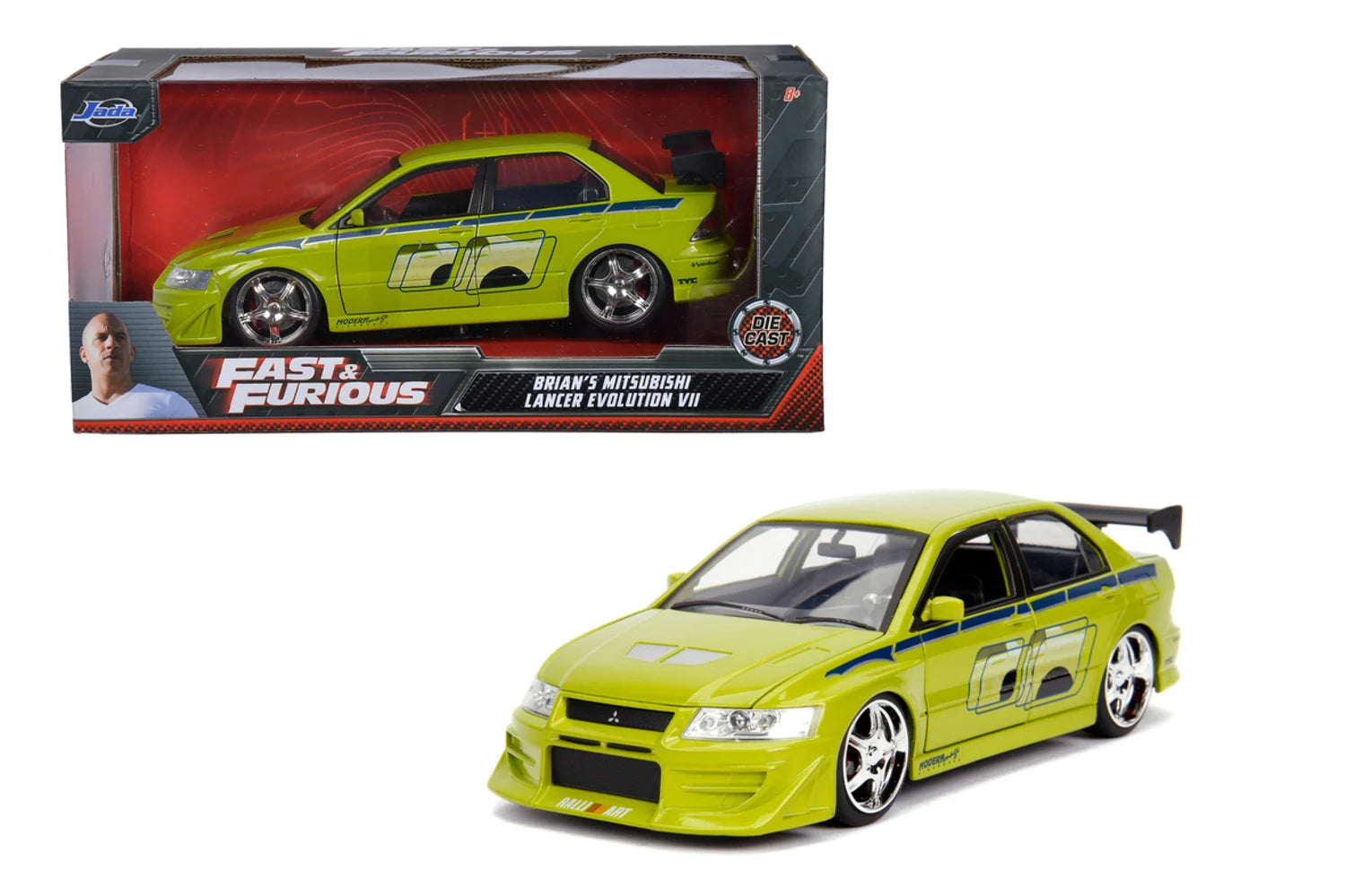 FAST & FURIOUS - 2002 Mitsubishi - 1:24