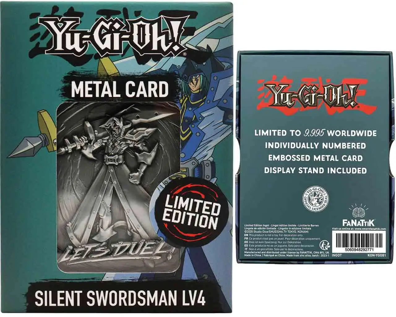 Yu-Gi-Oh! Limited Edition Silent Swordsman Ingot