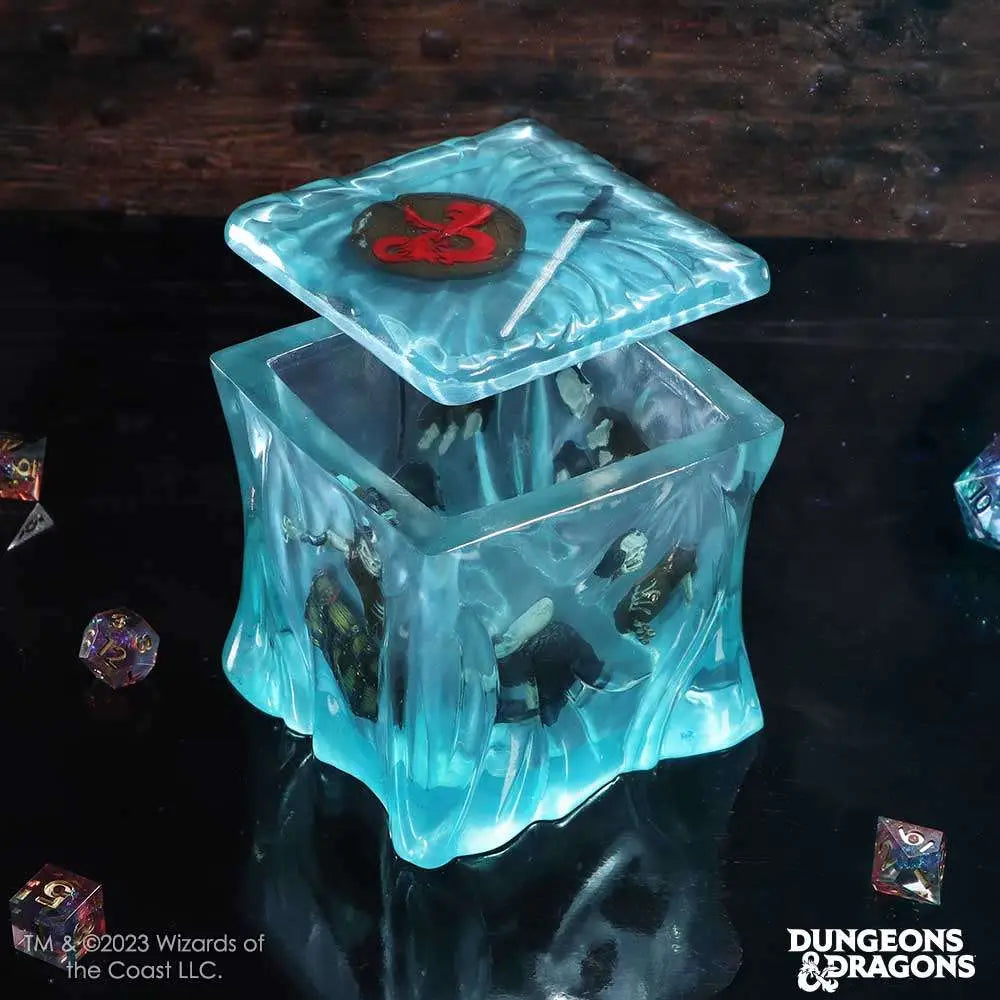 DUNGEONS & DRAGONS GELATINOUS COLLECTIBLE CUBE DICE BOX
