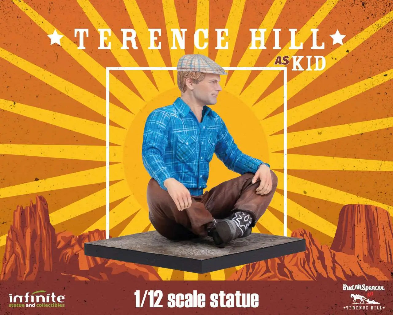 TERENCE HILL AS KID 1/12 STATUE