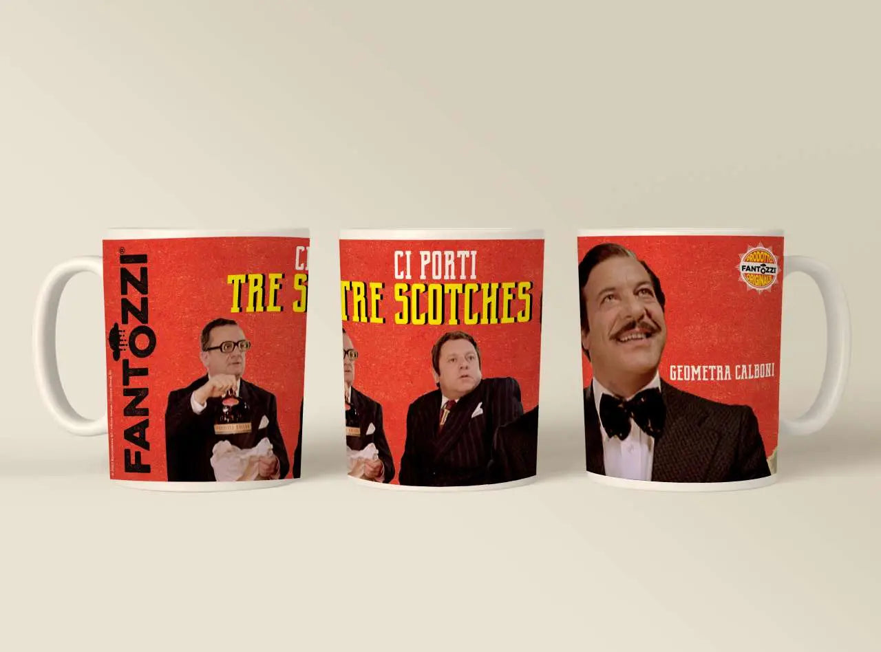 FANTOZZI - TRE SCOTCHES MUG