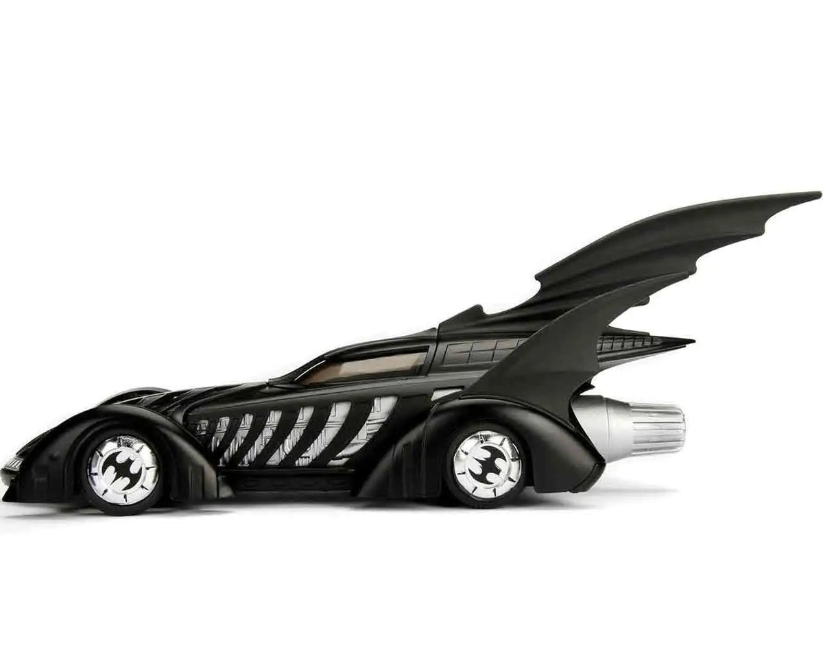 BATMAN FOREVER BATMOBILE & BATMAN 1/24 DIE-CAST MODEL