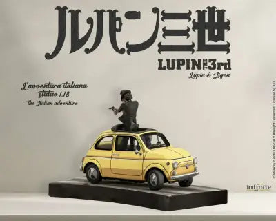 LUPIN 3RD THE ITALIAN ADVENTURE LUPIN JIGEN 1/18 STATUE