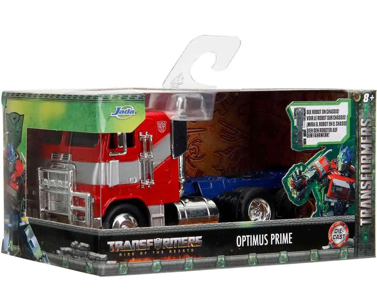 TRANSFORMERS RISE OF THE BEASTS OPTIMUS PRIME 1/32 DIE-CAST MODEL
