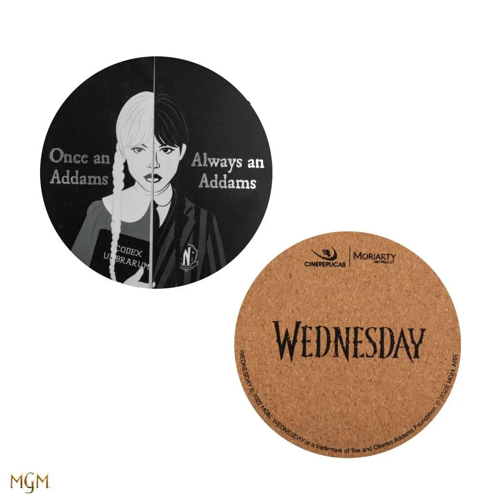 WEDNESDAY COASTERS SET (4)