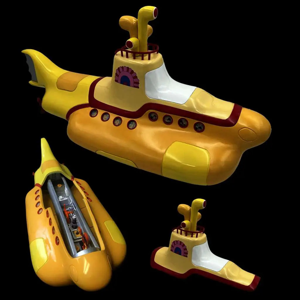 THE BEATLES YELLOW SUBMARINE STUDIO SCALE MODEL