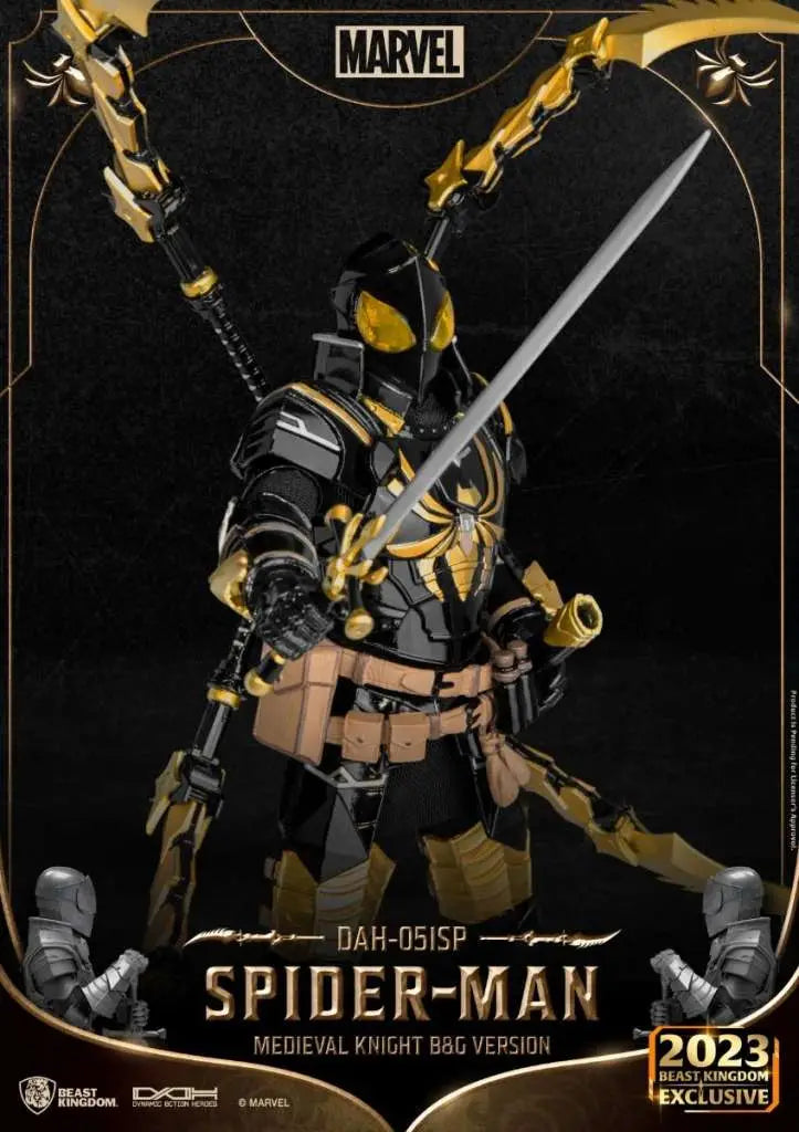 MEDIEVAL KNIGHT SPIDER-MAN B&G VER. FIGU