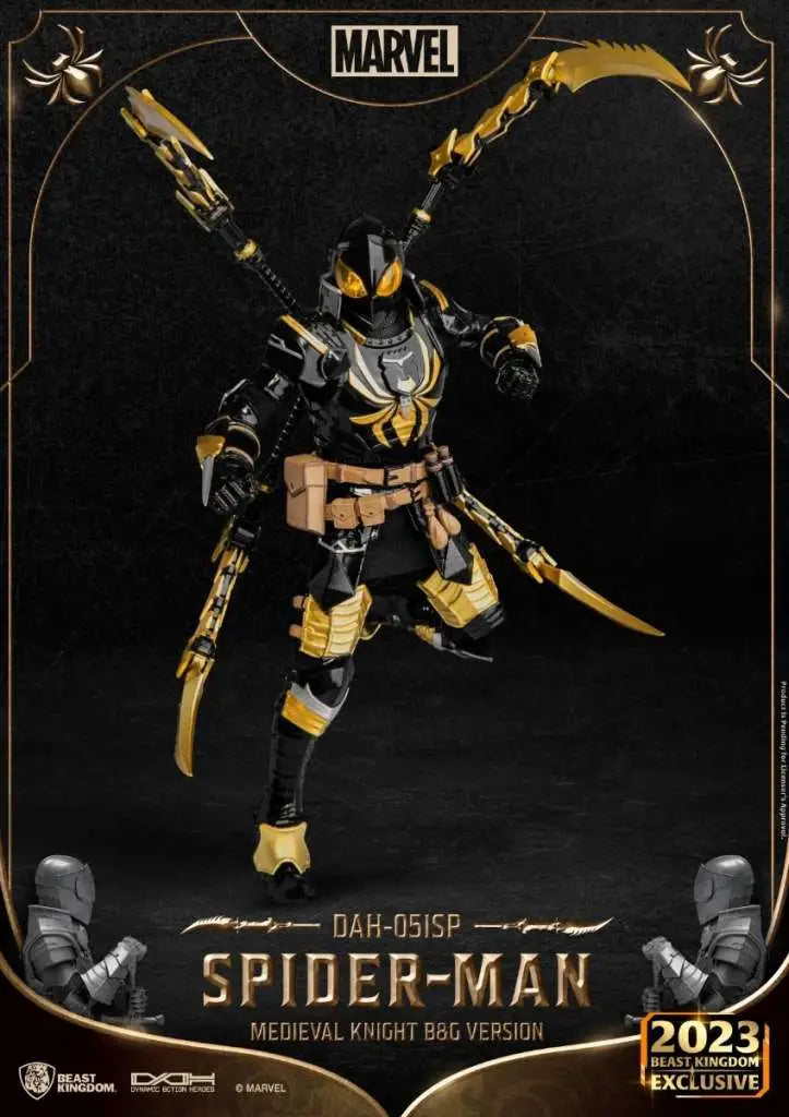 MEDIEVAL KNIGHT SPIDER-MAN B&G VER. FIGU