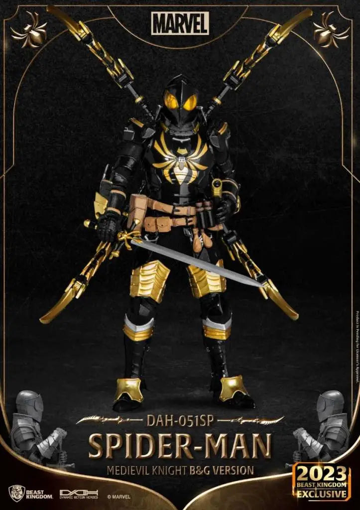 MEDIEVAL KNIGHT SPIDER-MAN B&G VER. FIGU