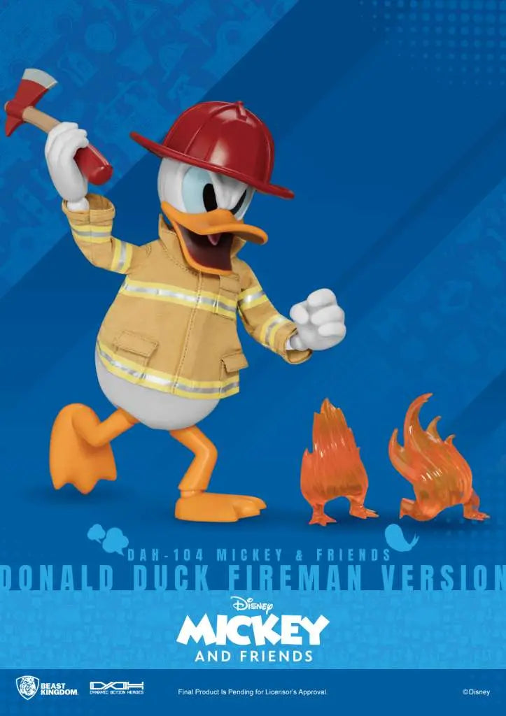 MICKEY & FRIENDS DONALD DUCK FIREMAN VERSION