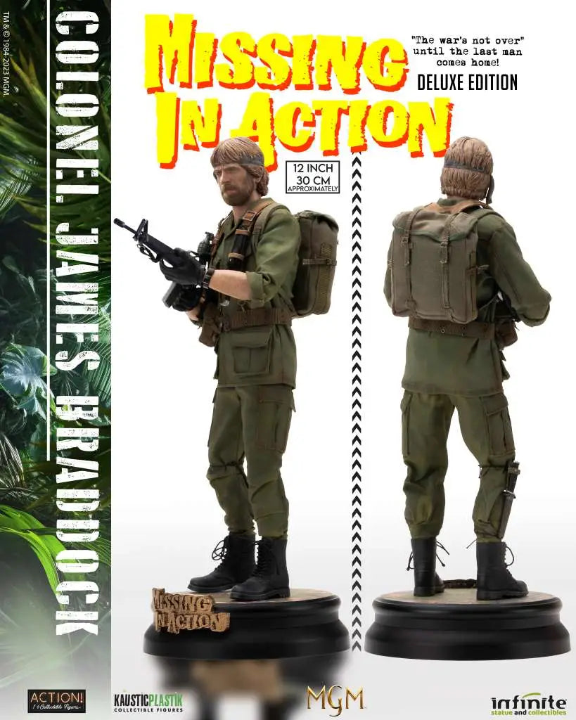 MISSING IN ACTION COLONEL JAMES BRADDOCK 1/6 ACTION FIGURE DELUXE EDITION