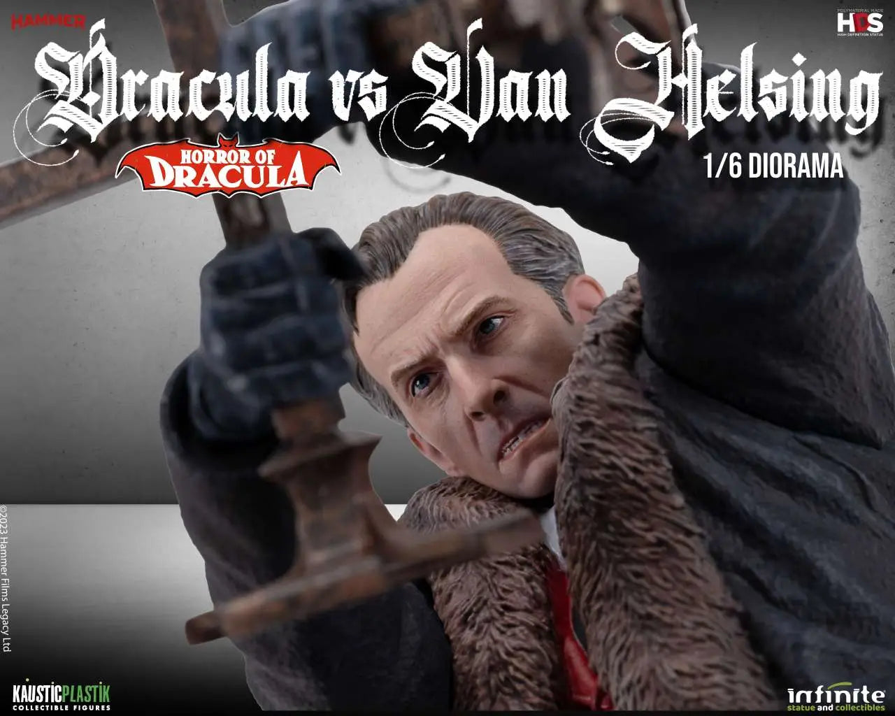 HORROR OF DRACULA - DRACULA VS VAN HELSING 1/6 DIORAMA
