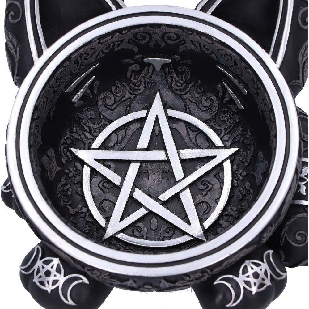 BLACK CAT MAGIC TRINKET BOWL