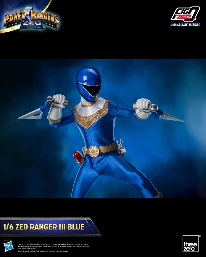 POWER RANGERS ZEO RANGER III BLUE 1/6 FIGURE