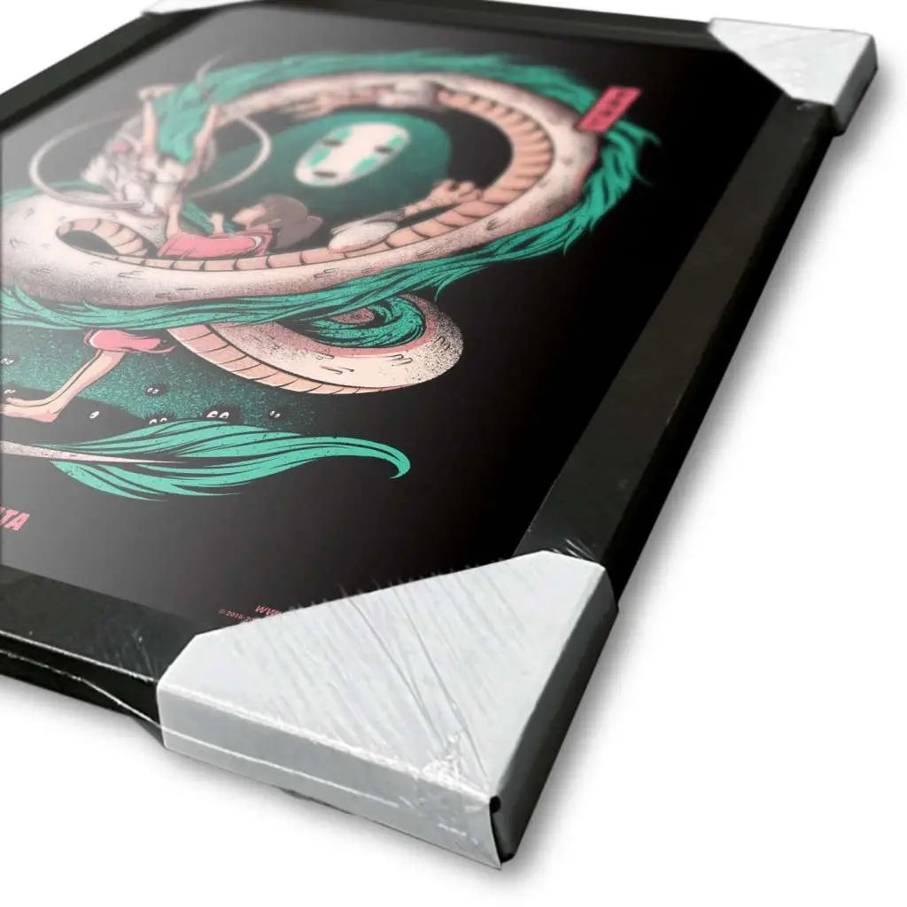 ILUSTRATA THE GIRL AND THE DRAGON COLLECTOR PRINT