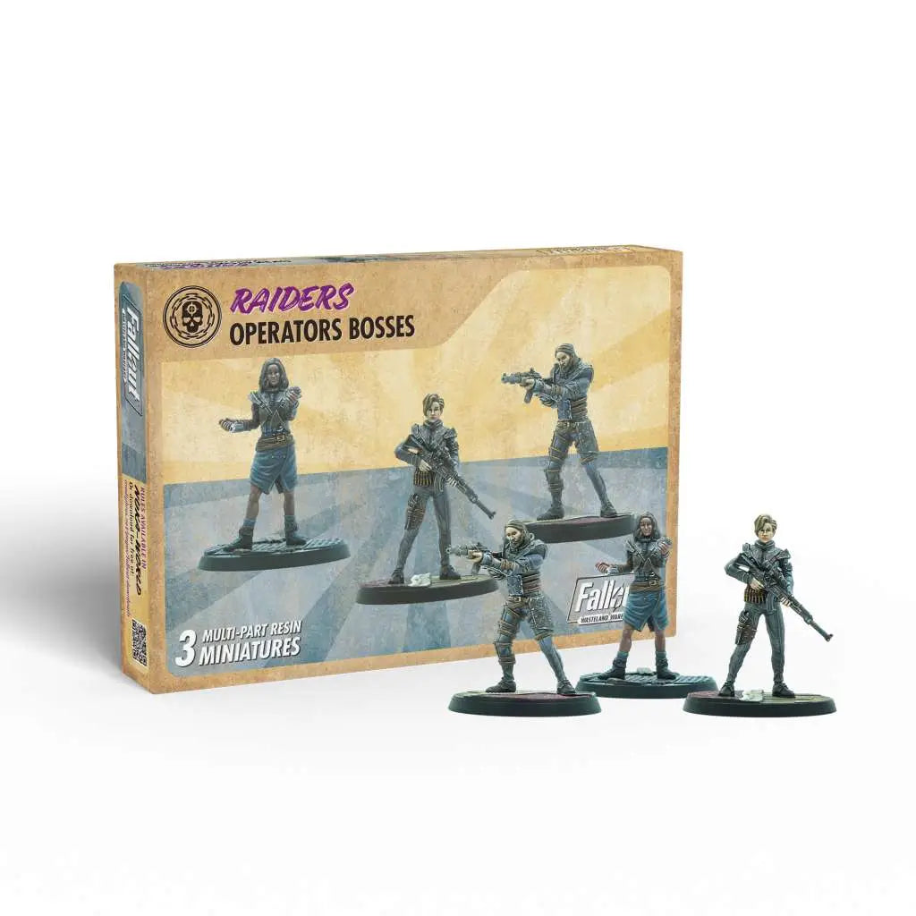 FALLOUT WASTELAND WARFARE NUKA WORLD RAIDERS OPERATORS BOSSES
