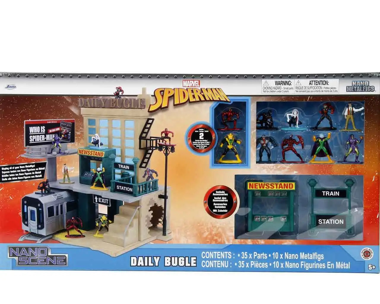 MARVEL SPIDER MAN DAILY BUGLE NANO SCENE DIORAMA