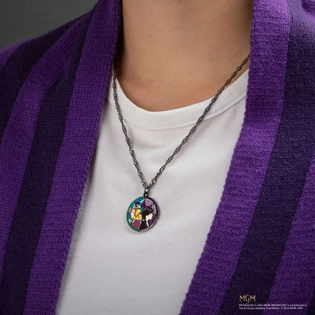 WEDNESDAY & ENID LOCKET NECKLACE
