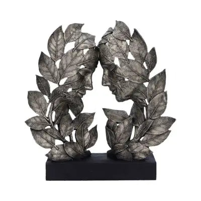 NATURAL EMOTION - LOVE SILVER STATUE