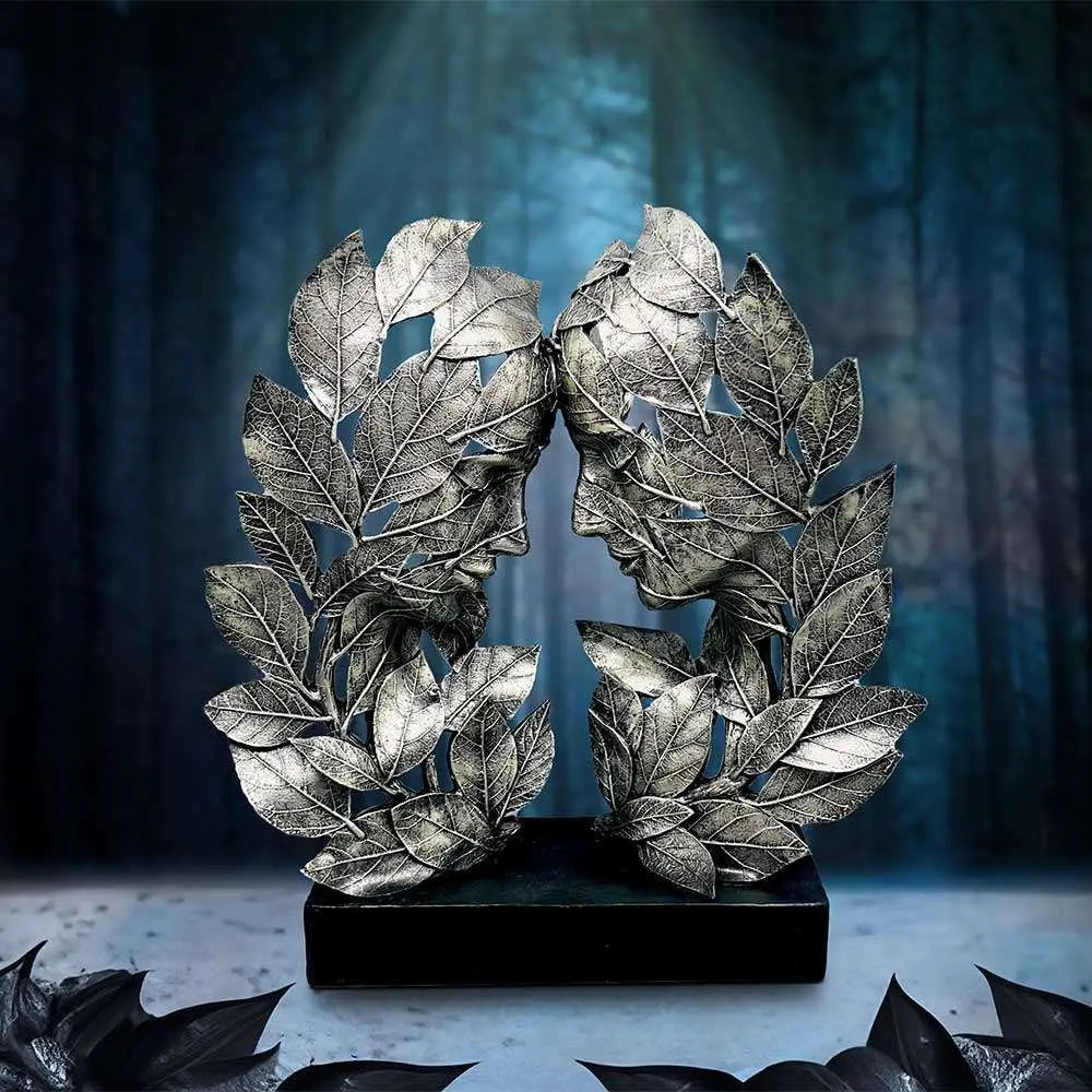 NATURAL EMOTION - LOVE SILVER STATUE