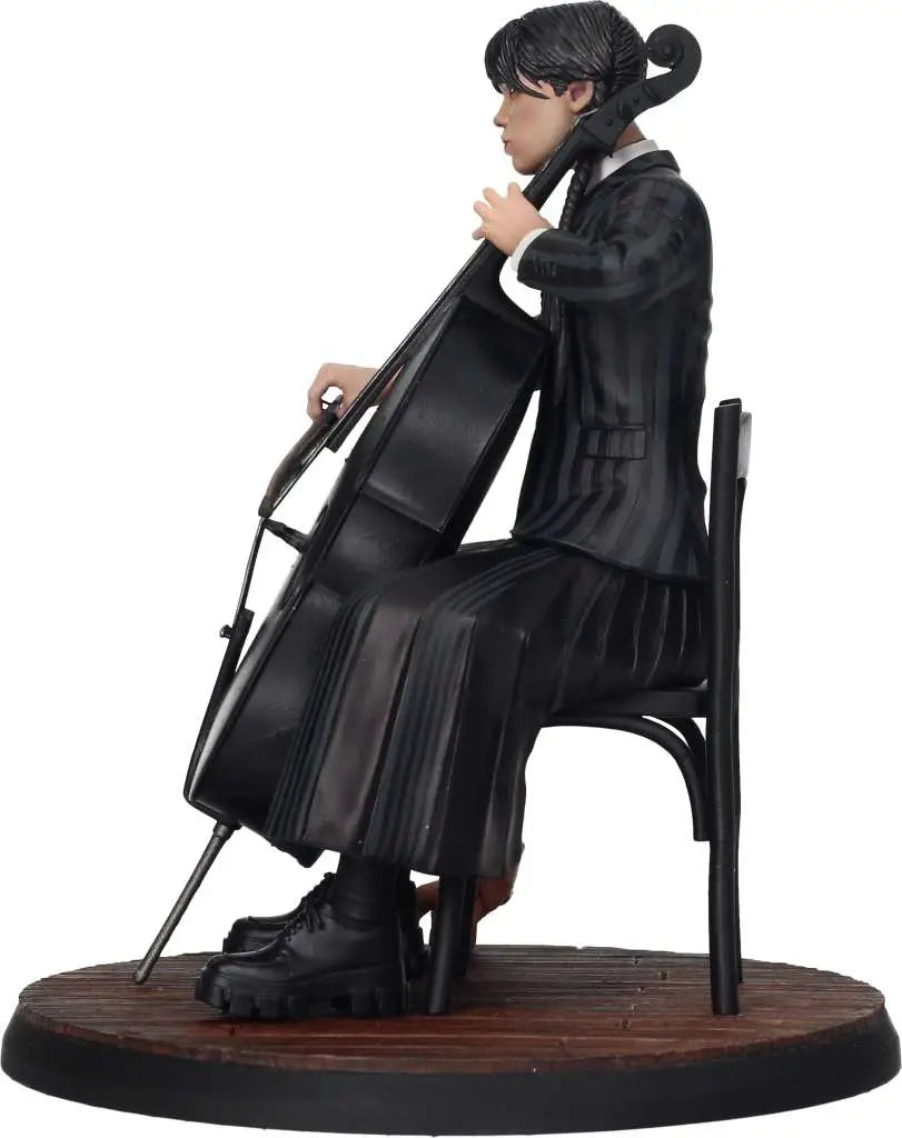 WEDNESDAY WITH CELLO AND THING 15 CM FIGURE