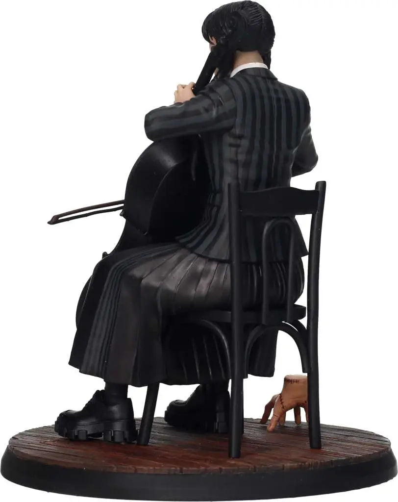 WEDNESDAY WITH CELLO AND THING 15 CM FIGURE