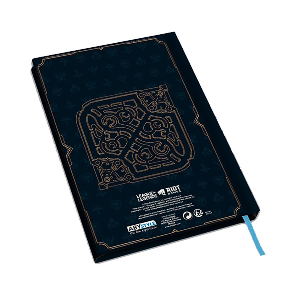 Abysse League of Legends - Hexteck Logo Notebook A5