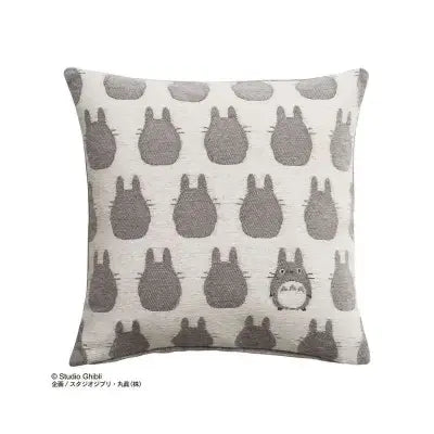 MY NEIGHBOR TOTORO SILHOUETTE GREY NAP CUSHION
