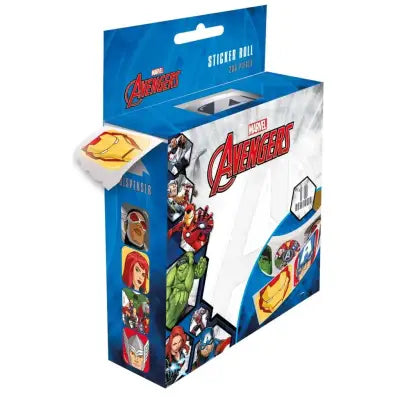 AVENGERS STICKER ROLL BOX