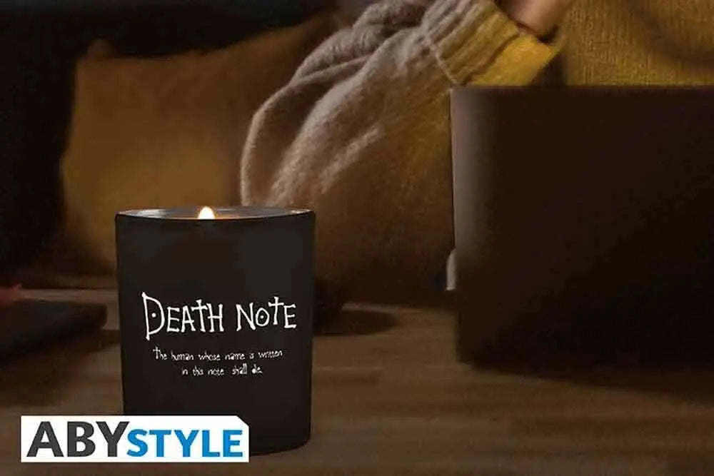 DEATH NOTE LIGHT & RYUK CANDLE IN A JAR